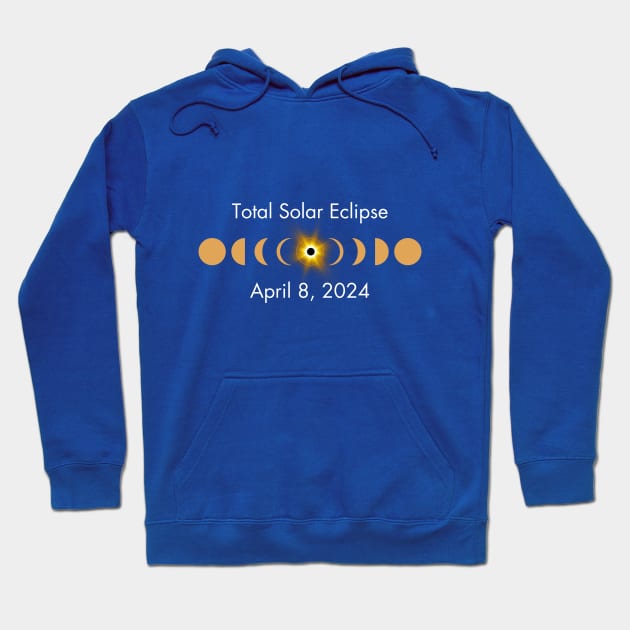 Total Solar Eclipse 2024 Hoodie by nancy.hajjar@yahoo.com